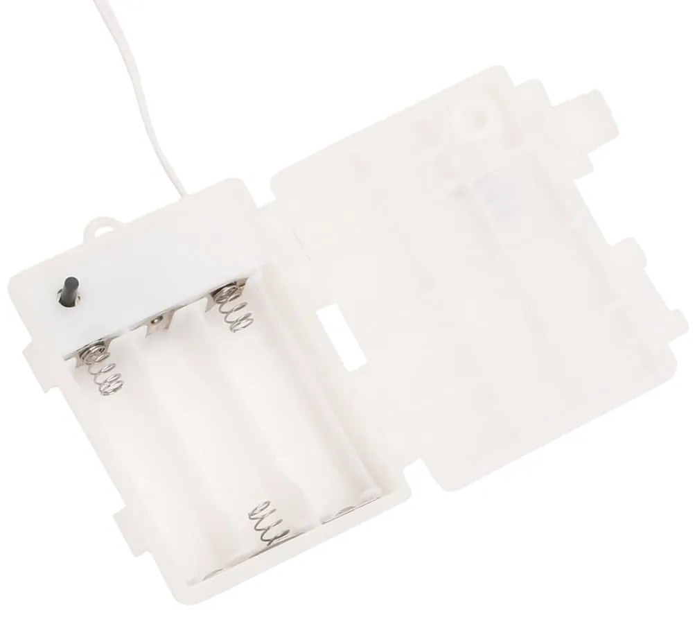 Luzes de Natal com LEDs 3 pcs dobrável amarelo