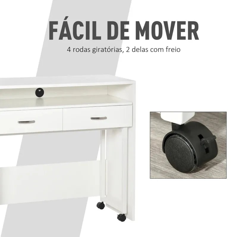 Conjunto de Secretária Linus - Design Nórdico