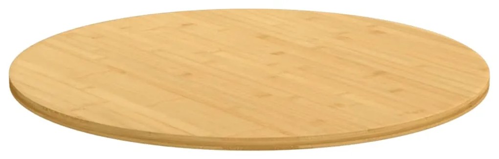 Tampo de mesa Ø80x1,5 cm bambu