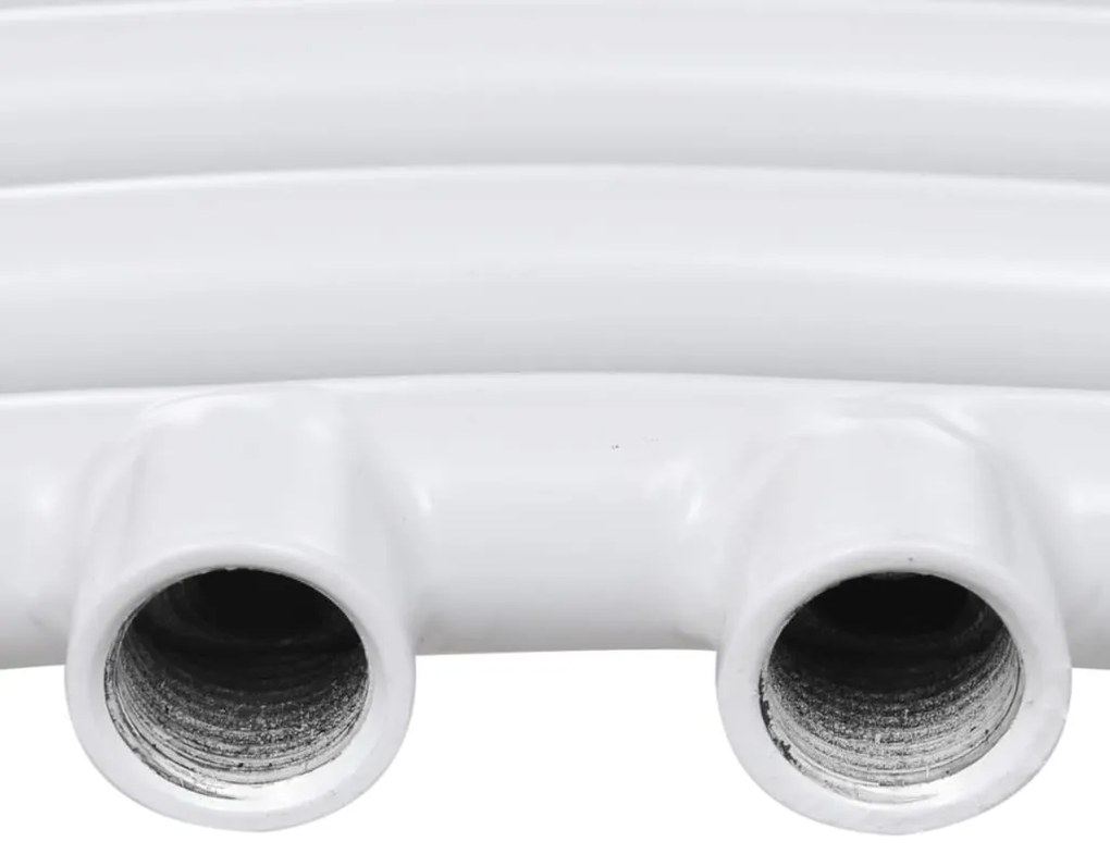 Aquecedor toalhas banheiro curvo 480 x 480 mm conector lateral e centr