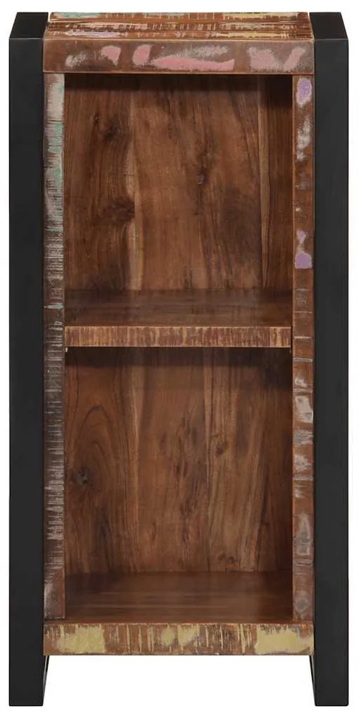 Mesa de cabeceira 40x30x80 cm madeira recuperada maciça