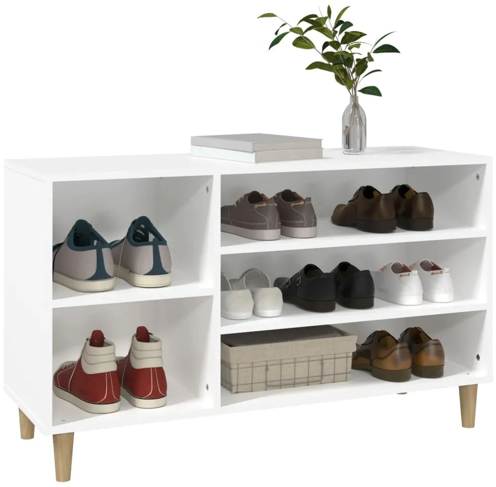 Sapateira 102x36x60 cm derivados de madeira branco