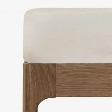 Lençol Baixo Em Linho Sorana 160g/m2 Branco & Cama 135/140cm (140 X 200 X 40 Cm) - Sklum