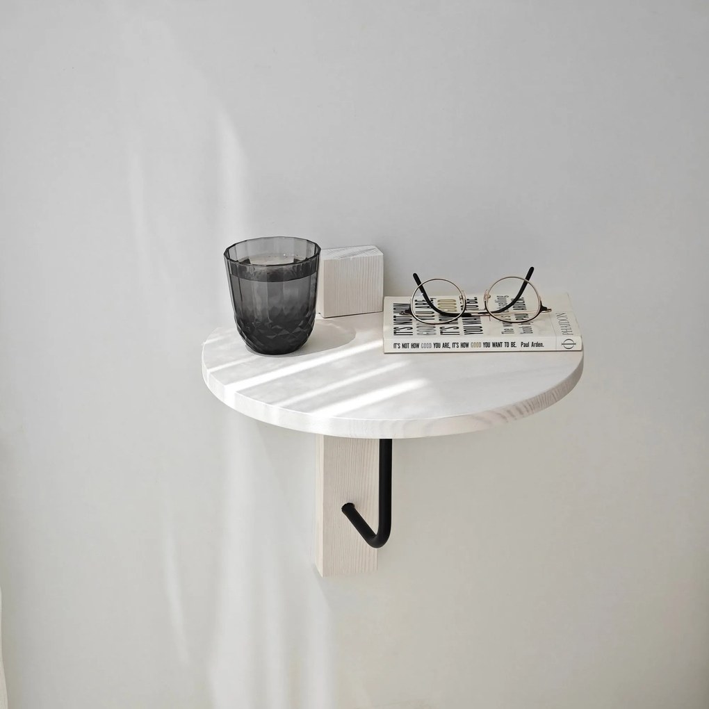 Prateleira de Parede Reve – Preto e Branco – 35 cm x 35 cm