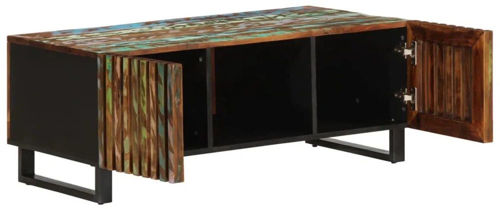 Mesa de centro 100x55x40 cm madeira de acácia maciça
