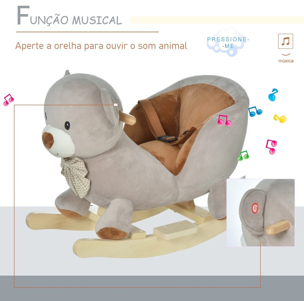 Baloiço de Urso infantil