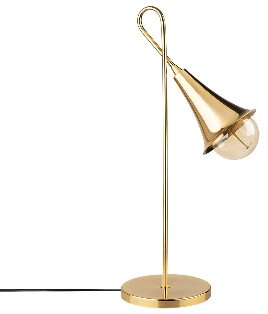 Candeeiro de Mesa Sarmal – Dourado – 18 x 30 cm