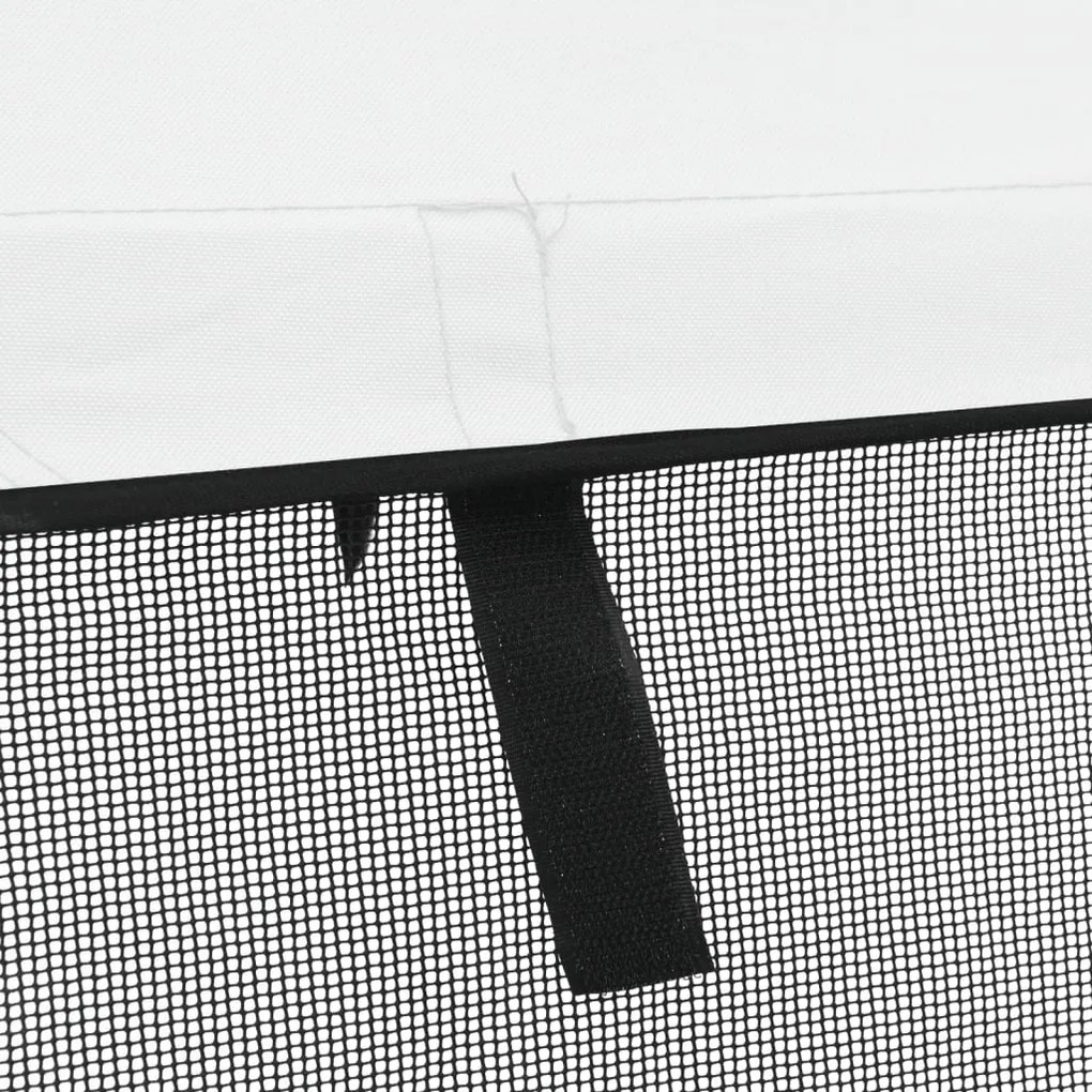 Toldo 3 arcos Bimini paredes malha laterais 183x(154-167)x137cm