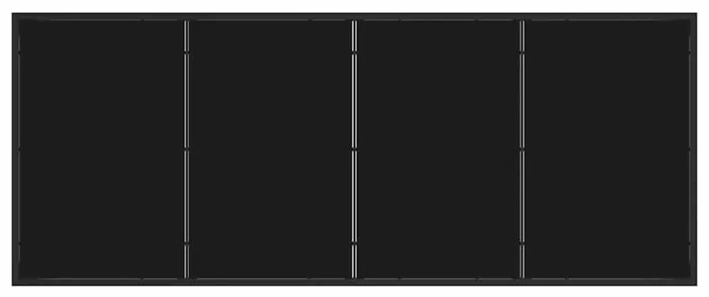 Conjunto de Cadeiras de Jardim 7 pcs Cinzeto 200 x 80 x 73 cm