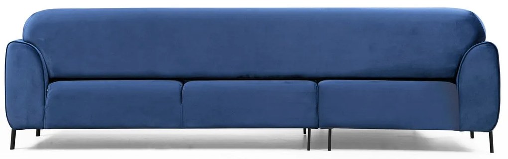 Sofá-cama de canto Image Corner – Azul Marinho – 287 cm x 169 cm