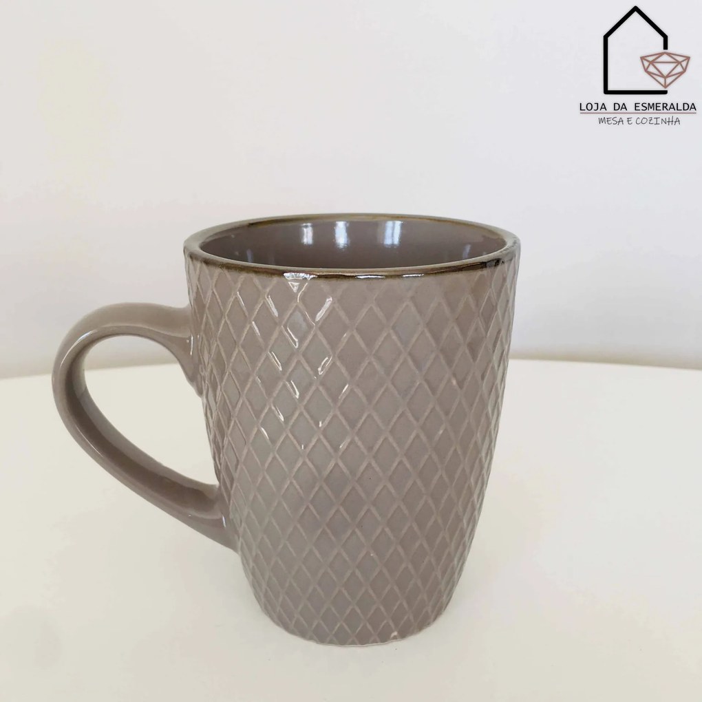 Canecas South | Cerâmica - Taupe