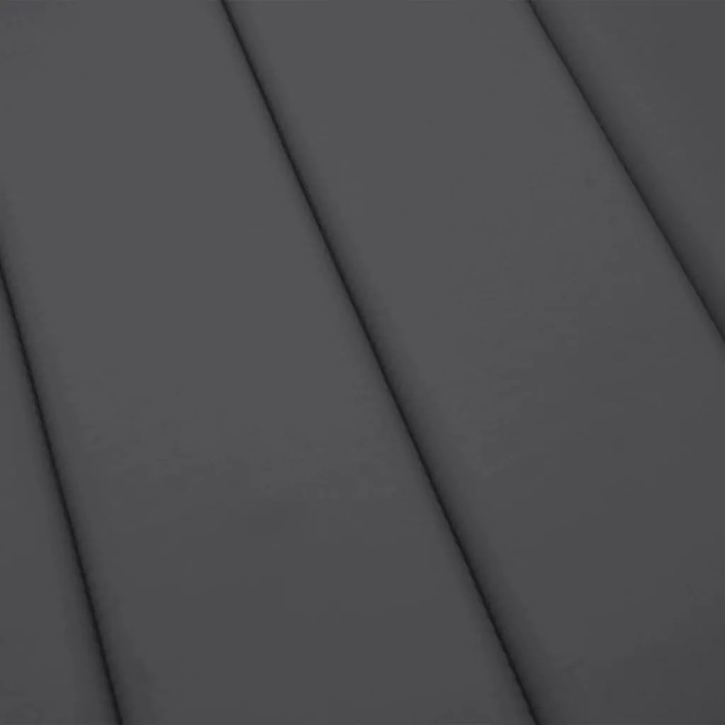 Almofadão p/ espreguiçadeira 200x60x3cm tecido oxford antracite