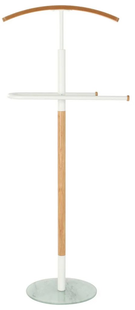 Cabideiro Dkd Home Decor Branco Madeira Metal (47 X 30 X 117 cm)