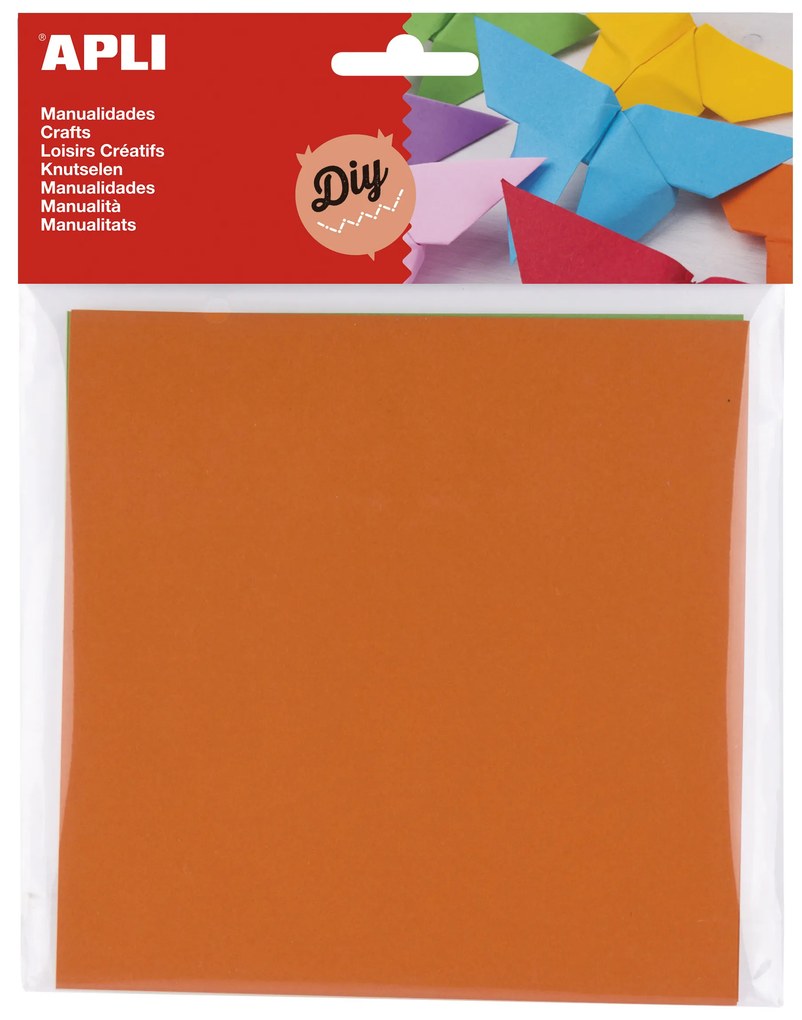Kit Manualidades – Papéis de Origami 15x15mm – 50 Un. – Apli