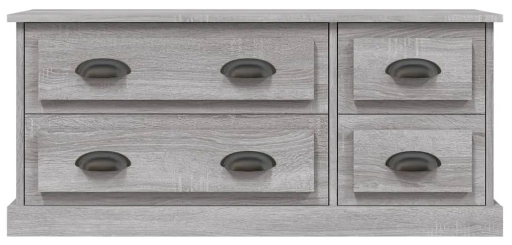 Móvel de TV 100x35,5x45 cm derivados de madeira cinzento sonoma