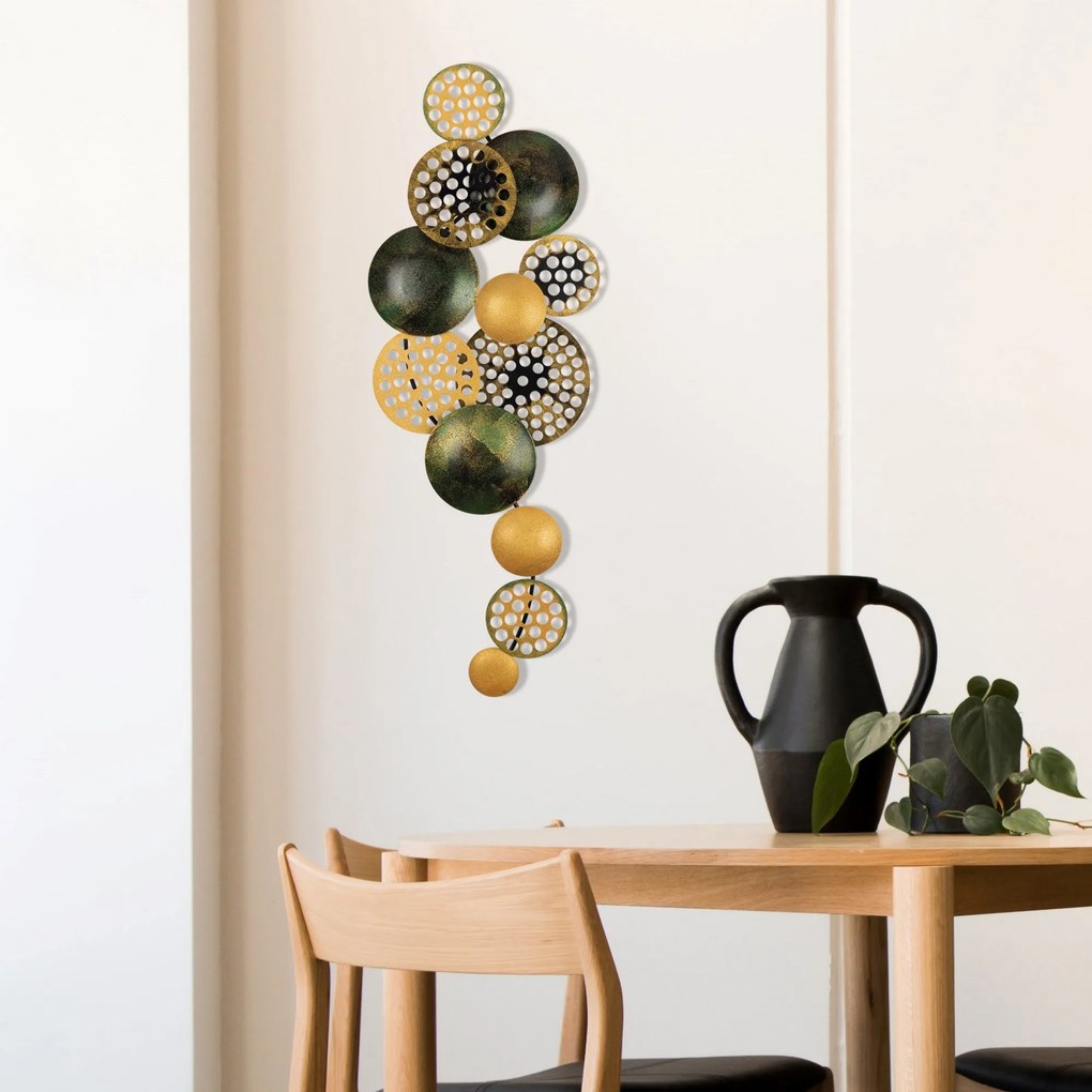 Acessório Decorativo de Parede Bronte – Multicolor – 90 x 8 x 42 cm