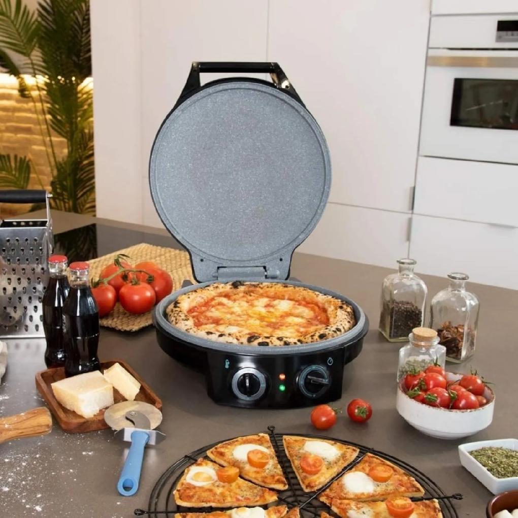 Forno para pizza Fun Pizza&Co Maker, Mini forno elétrico para pizza com temporizador.