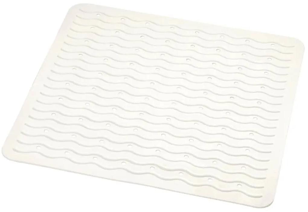 RIDDER Tapete de banho antiderrapante Playa 54x54 cm branco 68401