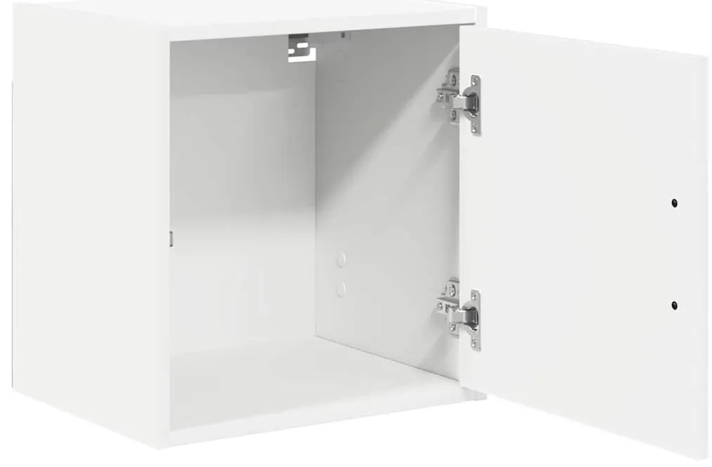 Armários de parede para garagem 2 pcs derivados de madeira