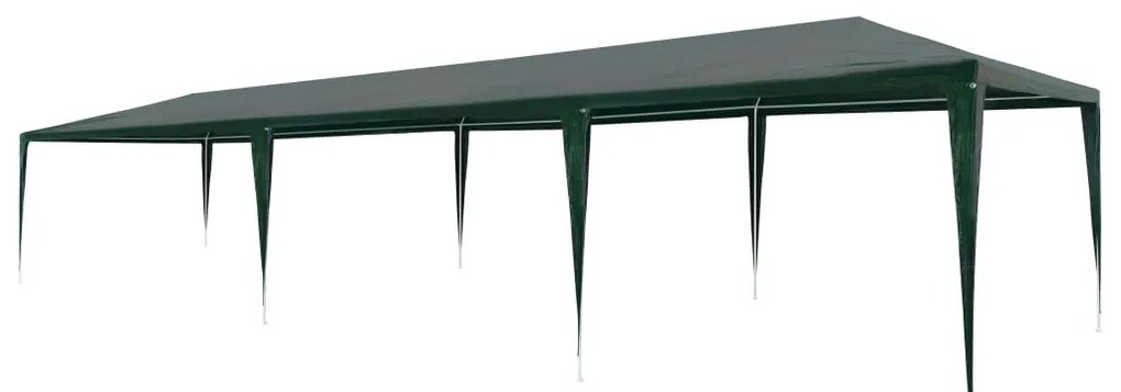 Tenda para festas 3x9 m PE verde