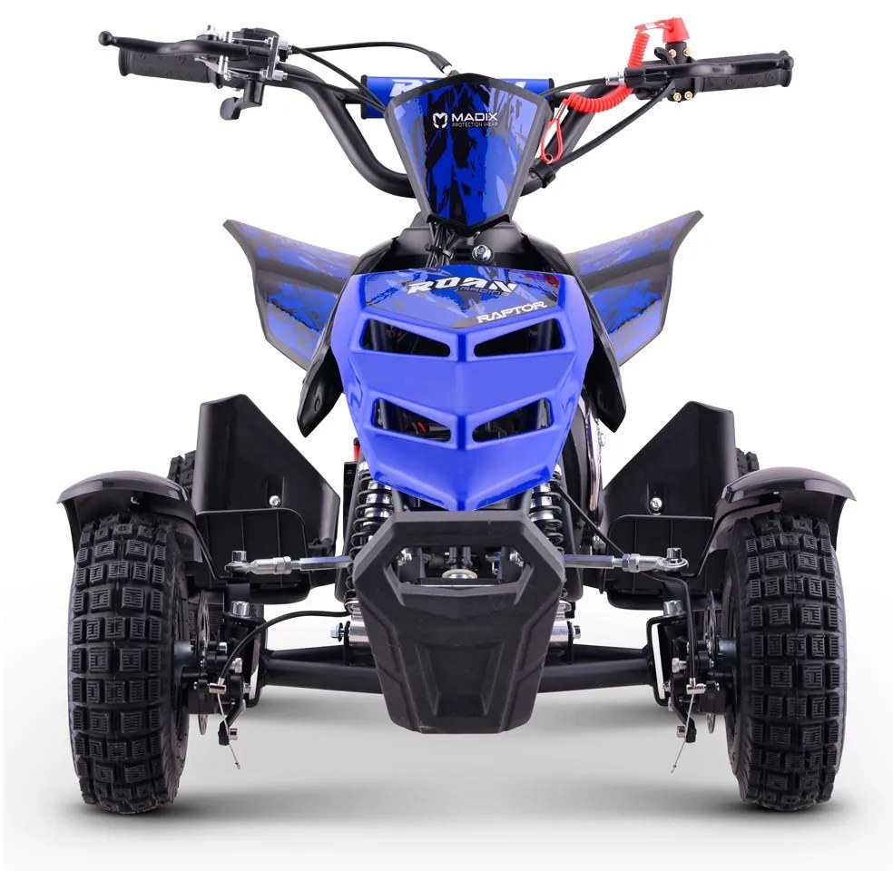 Mini moto 4 gasolina para crianças 49cc Raptor R4 Azul