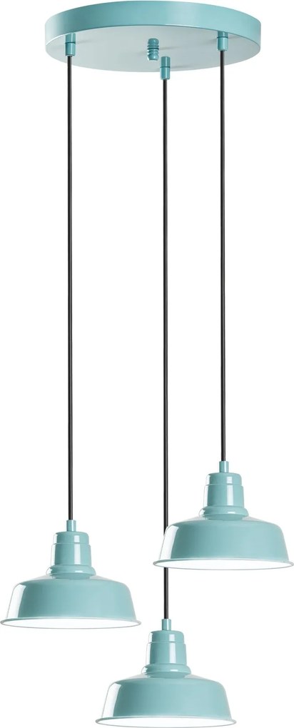 Candeeiro Chandelier Memati – Turquesa – Ø45 cm