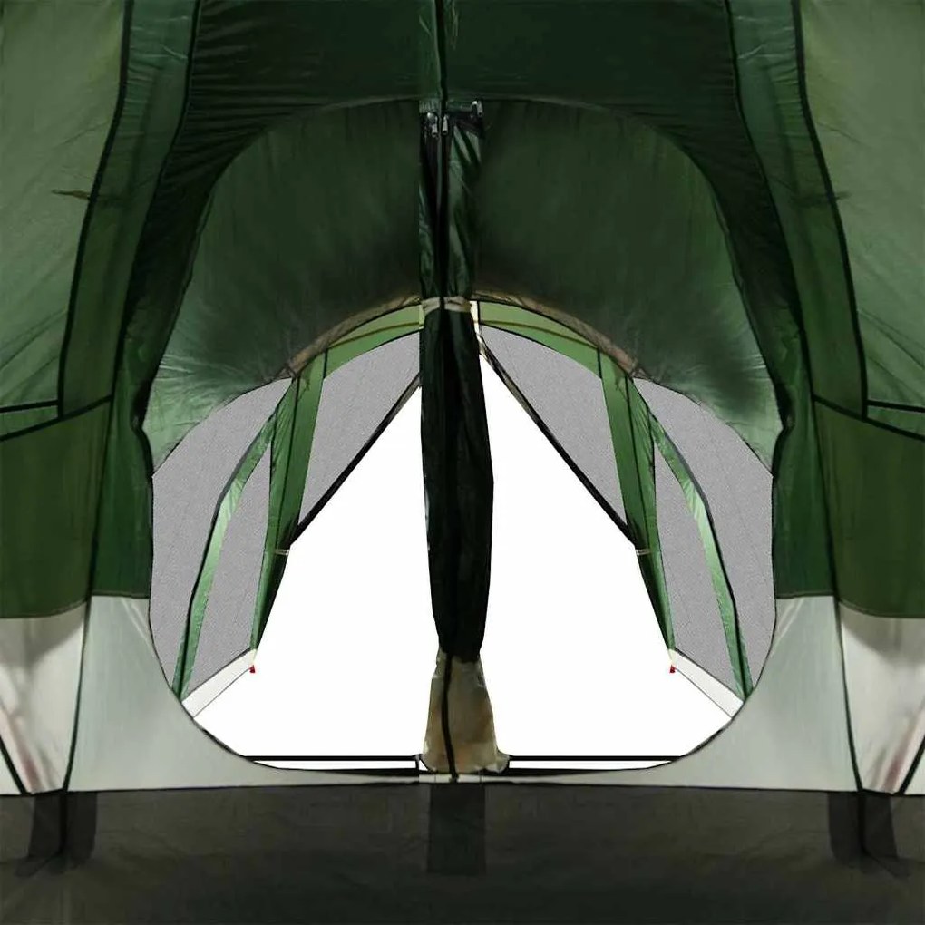 Tenda familiar tipi para 8 pessoas impermeável verde