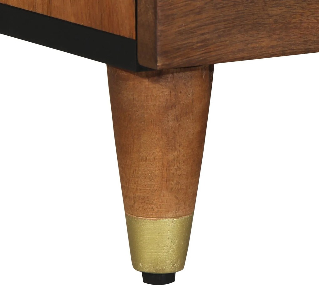 Buffet de TV 70x33x46 cm Madeira Sólida de Mangueira