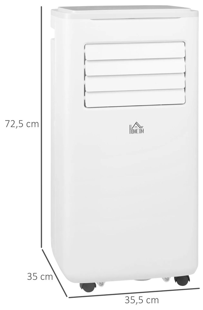 HOMCOM Ar Condicionado Portátil 9000BTU 1010W Refrigerador Ventoinha D