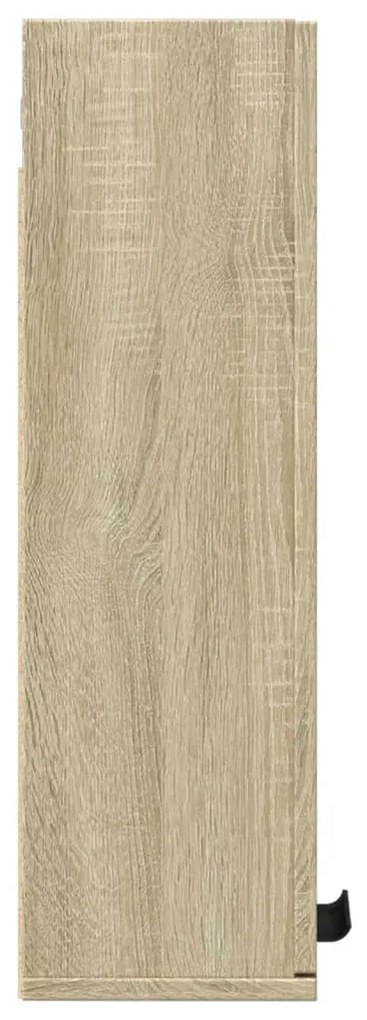 Armário de parede casa de banho 32x20x67 cm carvalho sonoma