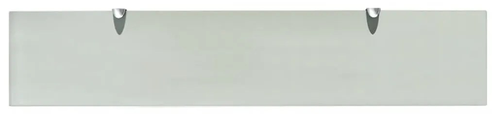 Prateleira flutuante vidro 100x20 cm 8 mm