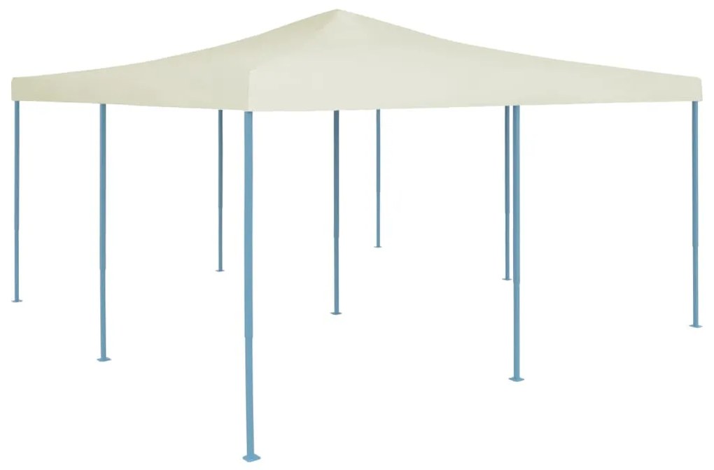 Tenda dobrável 5x5 m creme