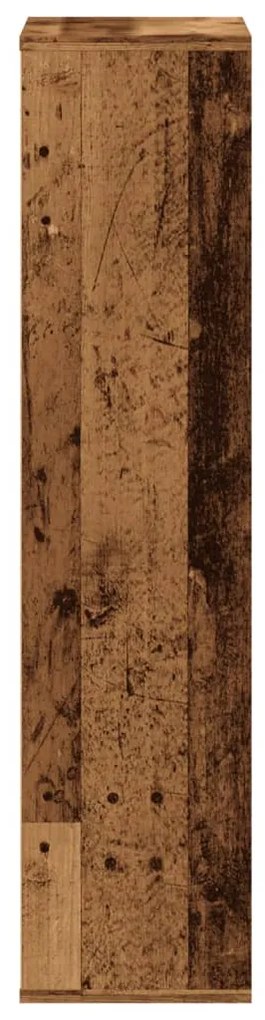 Estante 50x25x105 cm derivados de madeira madeira velha