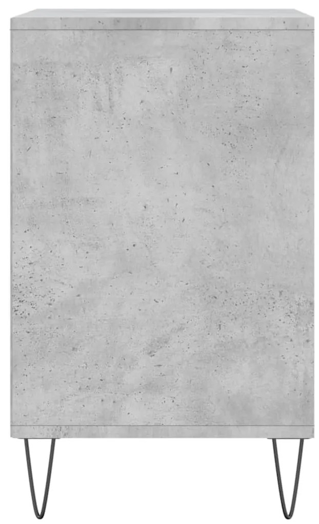 Sapateira 102x36x60 cm derivados de madeira cinzento cimento