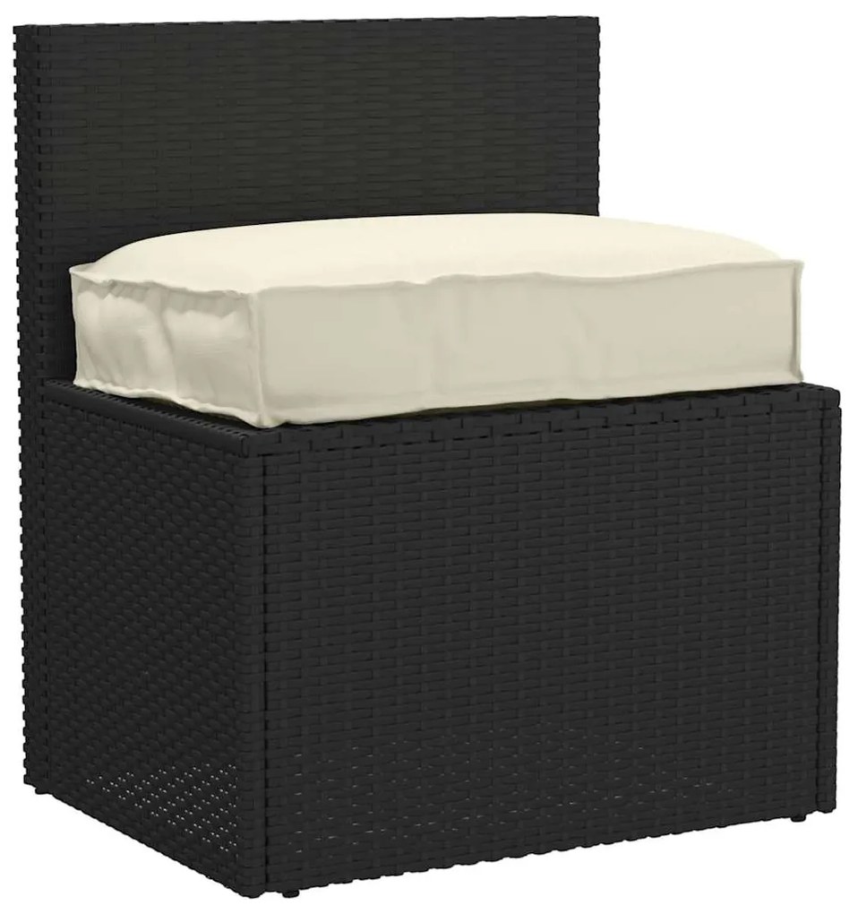 Almofada de Palete para Assento Creme 60x40x8 cm Tecido Oxford