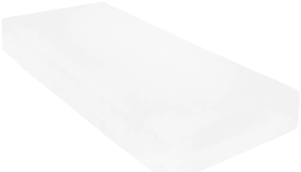Sofá-cama com colchão 90x200 cm pinho maciço branco