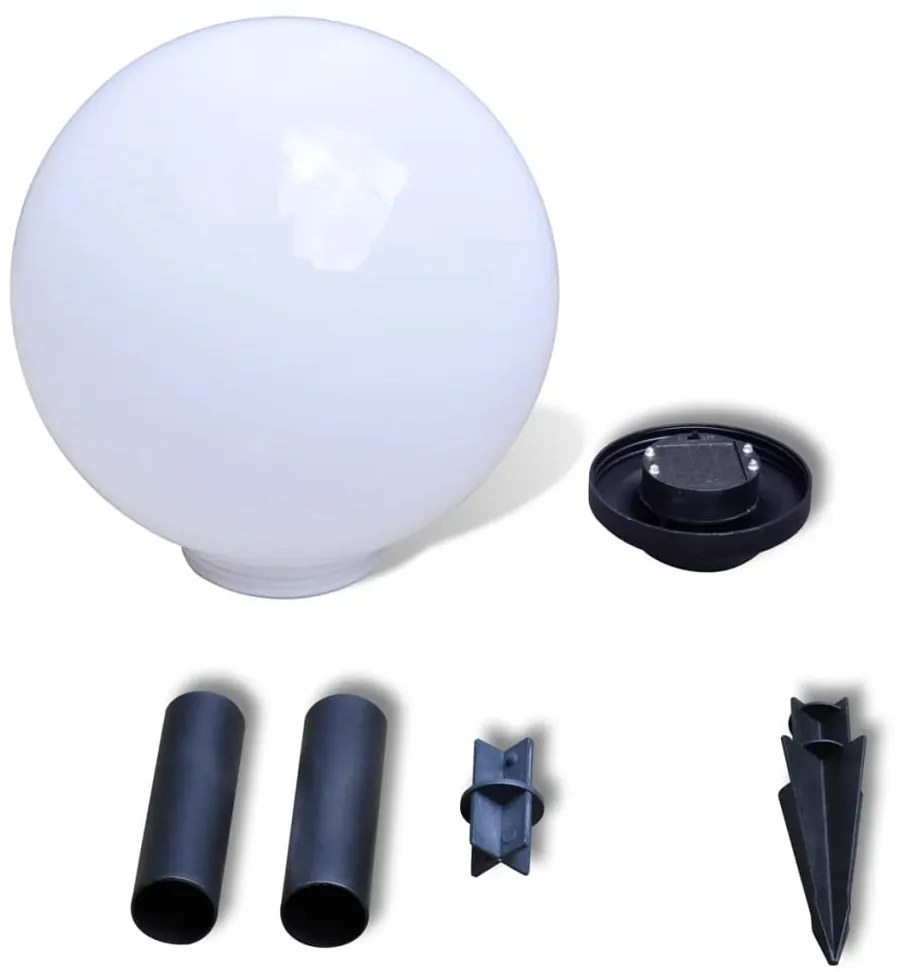 Candeeiros de exterior 2 pcs LED 30 cm com estacas de enterrar