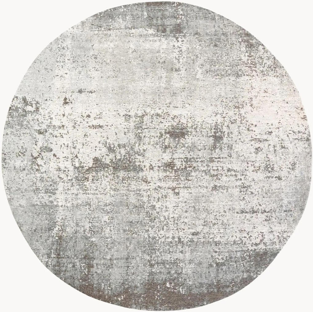 Tapete redondo jacquard lavável para interior e exterior Virgin Land