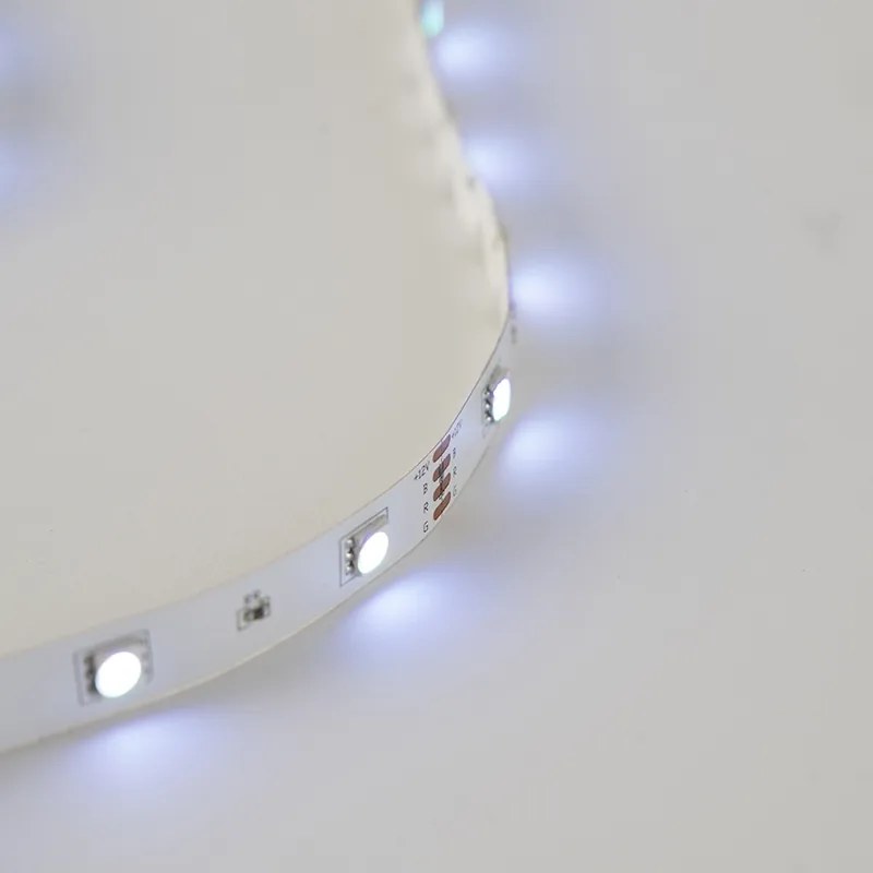 Fita LED flexível 5 metros multicolor RGB - Teania Moderno