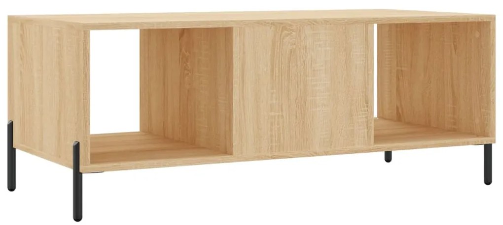 Mesa de centro 102x50x40 derivados de madeira carvalho sonoma