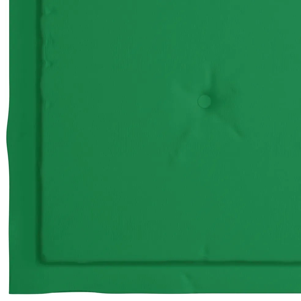 Cadeiras de jantar p/ jardim 2 pcs c/ almofadões acácia maciça