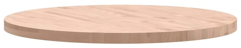 Tampo de mesa redondo Ø90x4 cm madeira de faia maciça