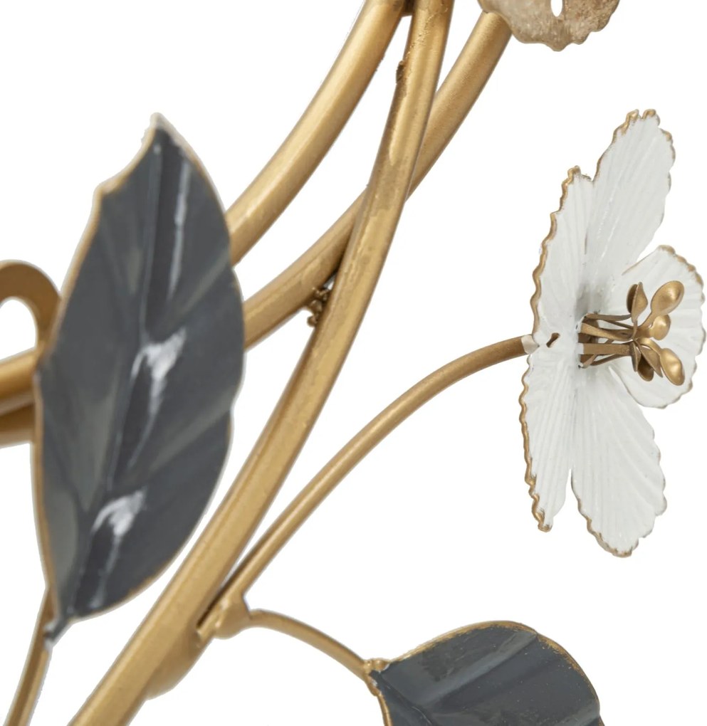 PAINEL DE PAREDE DE FERRO DELIS 45,1X5,1X87,6 CM MULTICOLORIDO