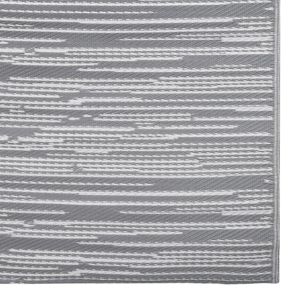 Tapete de exterior 80x150 cm ARAKIL PP cinzento