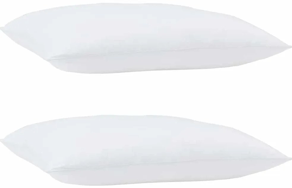 Travesseiros 2 pcs Branco 40 x 60 cm