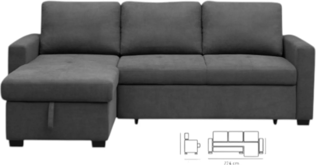 Chaiselongue Paton (c/cama | 224cm )