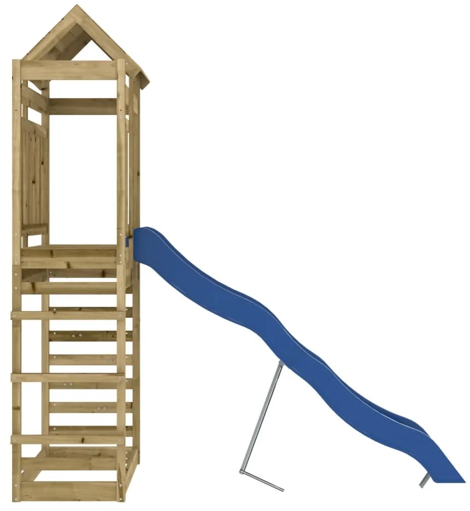 Conjunto de brincar para exterior madeira de pinho impregnada