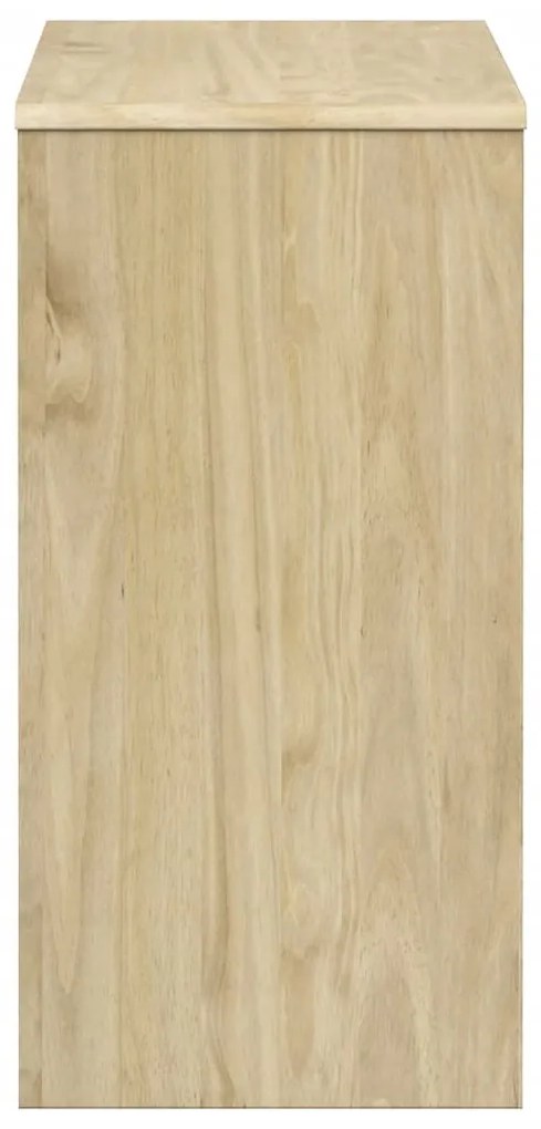 Mesa consola SAUDA 89,5x36,5x73 cm pinho maciço cor carvalho