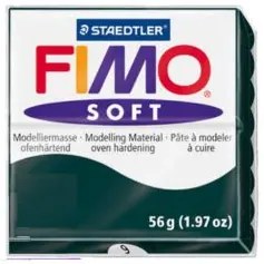 Pasta para Modelar Staedtler Fimo Soft 56 gr Cor Preto