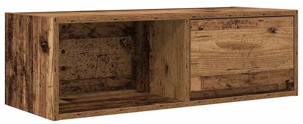 Móveis de TV 2pcs 80x31x25,5cm deriv. madeira madeira velha